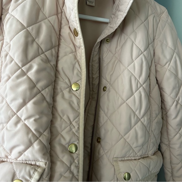 Cream Quilted J.Crew Barn Jacket - Picture 7 of 8